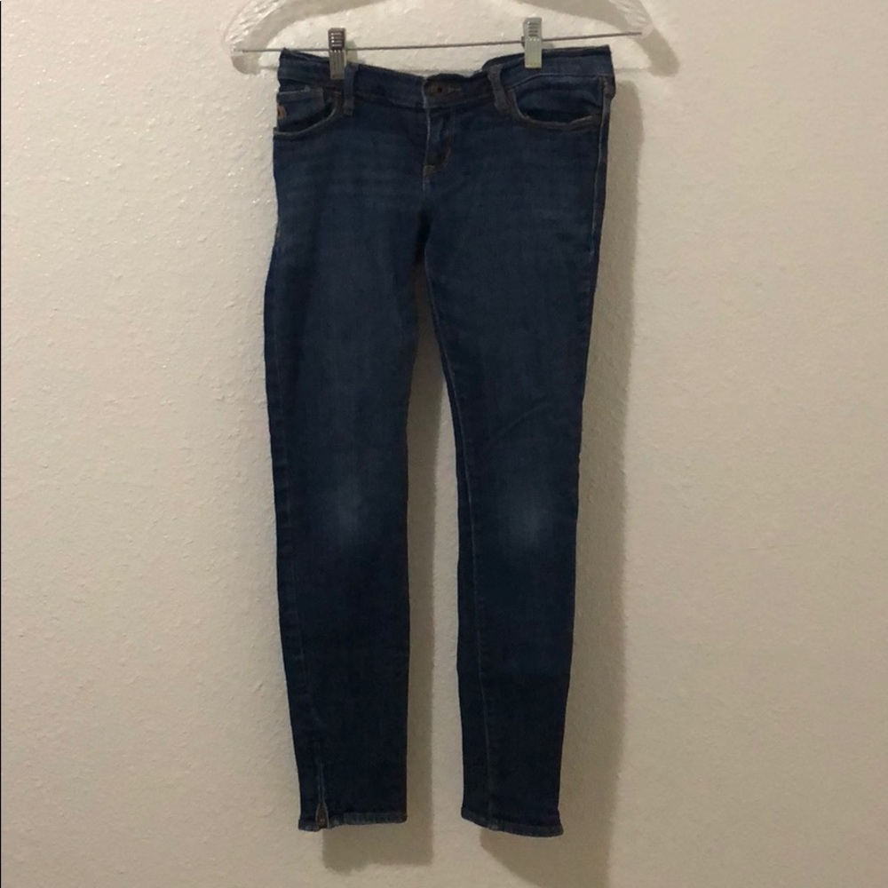 Abercrombie Girls Stretch Blue Jeans